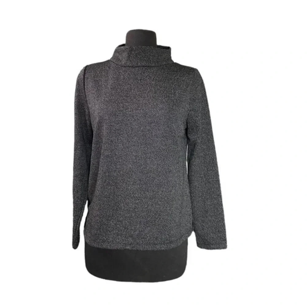 Banana republic turtle neck long sleeve blouse